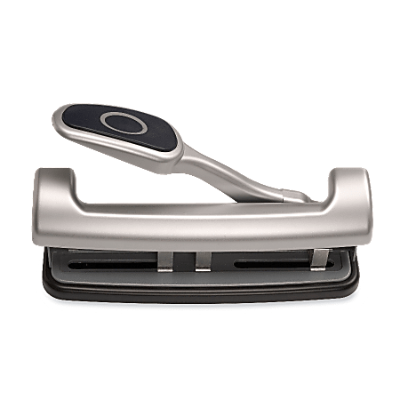 OIC® EZ Lever 2-Hole/3-Hole Punch, 9/32" Holes