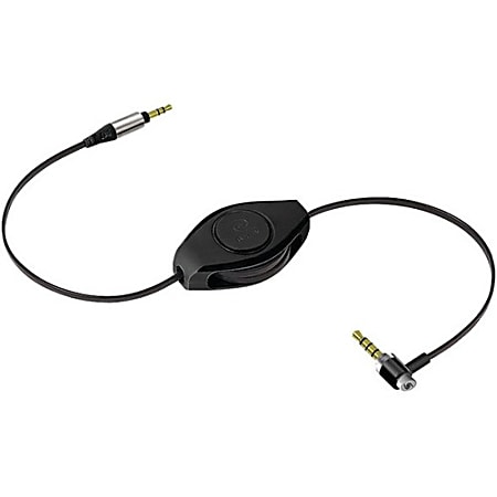 ReTrak Mini-phone Audio Cable, 6&#x27;, Black