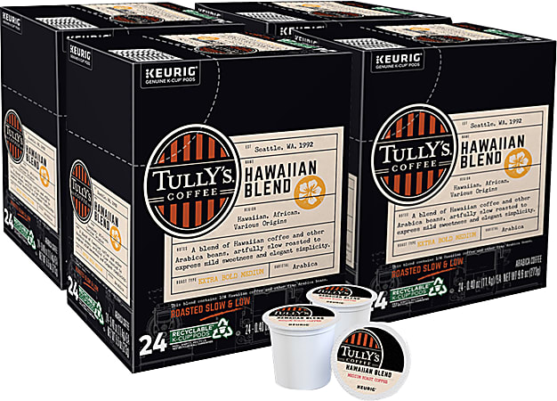 Tully's coffee k cups deals