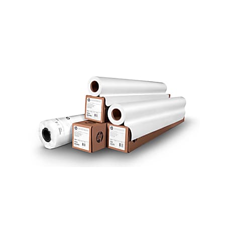 HP DesignJet Universal Large-Format Instant-Dry Photo Paper, Glossy, 60" x 200', 53.3 Lb, White