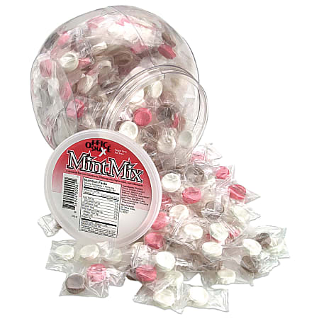Office Snax® Sugar-Free Mint Mix Candies, 24 Oz Tub