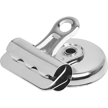 Silver foldback on sale clips