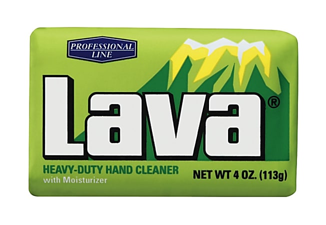 Lava® Solid Hand Soap, Unscented, 4 Oz, Carton