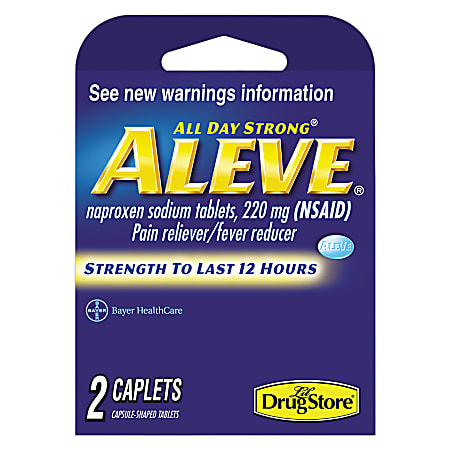 Aleve® Pain Reliever Tablets, 2-Dose