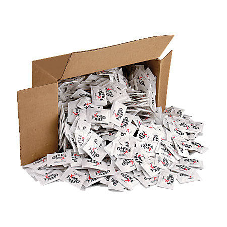 Office Snax Sugar Packs, 2.8 Oz, Carton Of