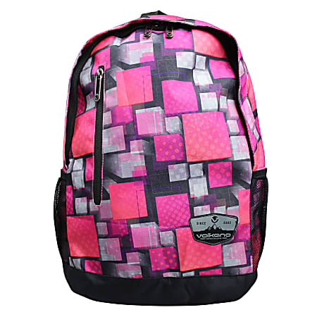 Volkano Two Squared Backpack, Pink