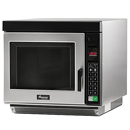Amana RC Heavy-Duty Commercial Microwave Oven, Silver