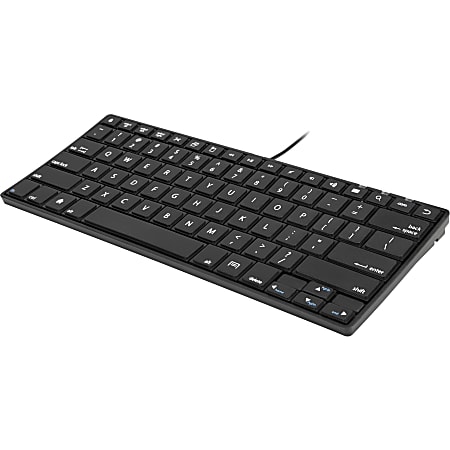 Targus Keyboard - Cable Connectivity - Micro USB Interface - Android - Black