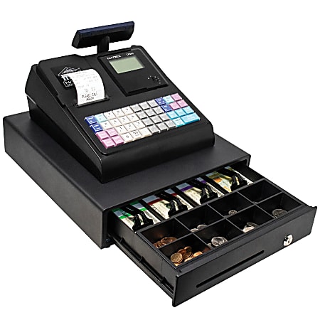 Nadex Coins Thermal Print Electronic Cash Register Black