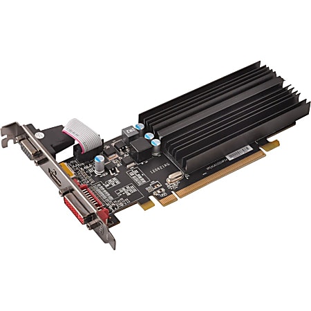 XFX Radeon HD 6450 Graphic Card - 625 MHz Core - 2 GB DDR3 SDRAM - Low-profile - Single Slot Space Required