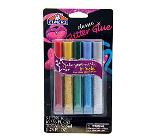 Elmer's 3D Washable Glitter Paint Pens