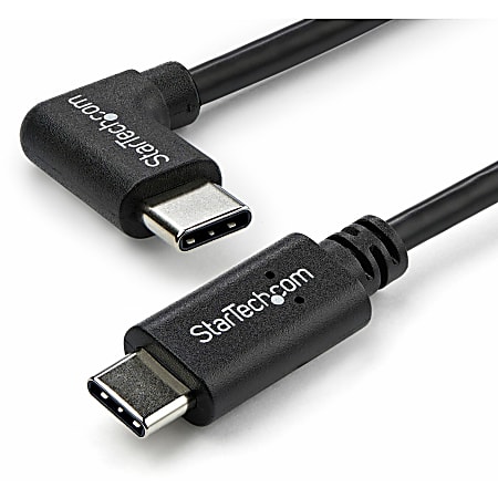 StarTech.com 1m 3 ft Right Angle USB-C Cable