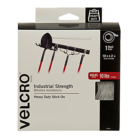 VELCRO® Brand Industrial Strength Tape, 10&#x27; x 2",