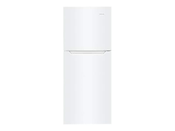 Small upside down fridge freezer top