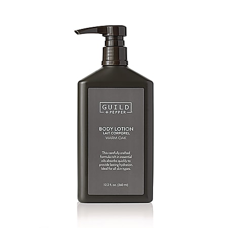 Guild+Pepper® Lotion, Warm Oak, 12.2 oz Bottle, 12/Carton