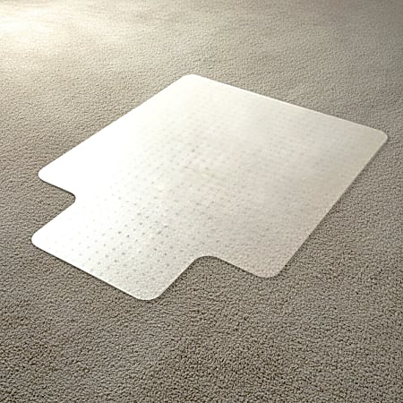 Floortex Computex Anti Static Vinyl Lipped Chair Mat for Carpets up to ...
