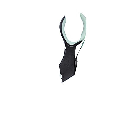 DiVoga® Gold Struck Scissors, 8", Pointed, Black/Mint