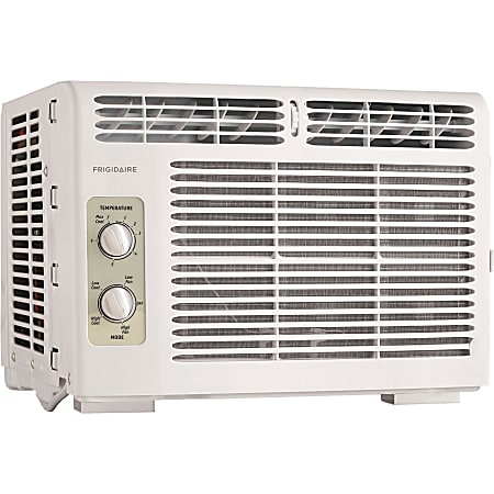 Frigidaire 5,000 BTU Window-Mounted Room Air Conditioner - Cooler - 1465.36 W Cooling Capacity - 150 Sq. ft. Coverage - Antibacterial - White