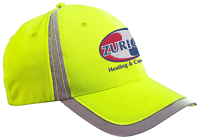 Custom Big Accessories Reflective Accent Promotional Safety Cap ...