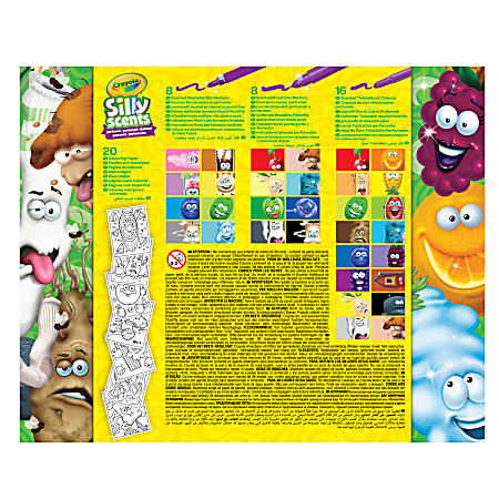 Crayola Silly Scents Mini Inspiration Art Case Coloring Set