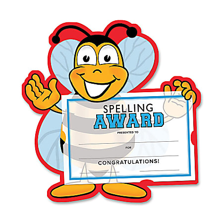 Southworth® Motivations Spelling Award Certificate Kit, 8 1/2" x 5 1/2", Pack Of 10
