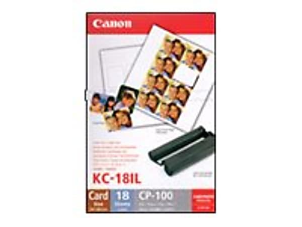 Canon KC-18IF - 18 pcs. labels - for Canon SELPHY CP1000, CP1200 ...