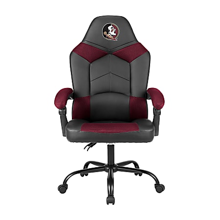 Imperial NCAA Adjustable Oversized Vinyl High-Back Office Task Chair, Florida State University