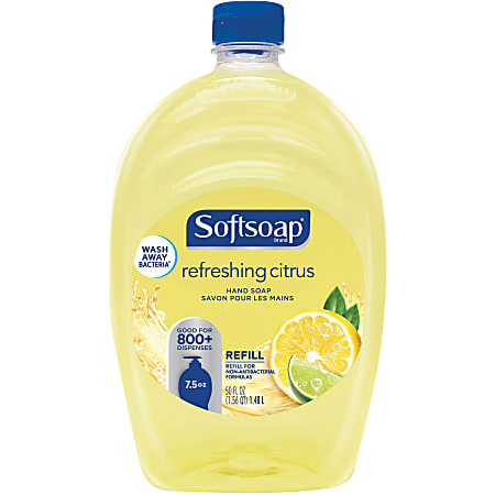 Softsoap® Liquid Hand Soap Refill, Refreshing Citrus Scent, 50 Fl Oz Pour Bottle