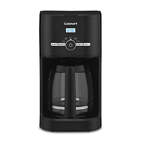Cuisinart 12-Cup Programmable Coffee Maker, Black, Total Qty 1
