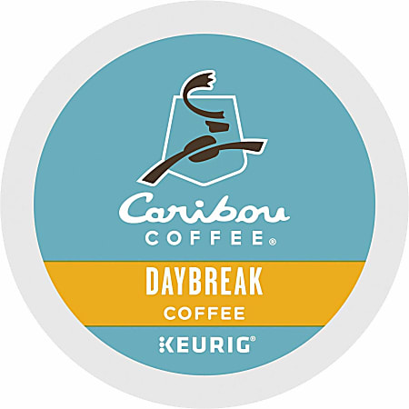 Caribou Coffee Single Serve Coffee K Cup Pods Daybreak Morning