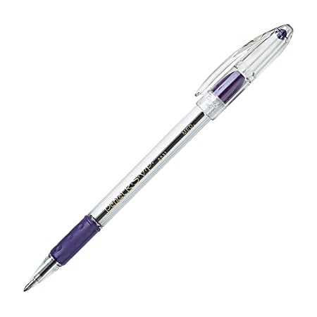Pentel R.S.V.P. Ballpoint Pens Medium Point 1.0 mm Clear Barrel