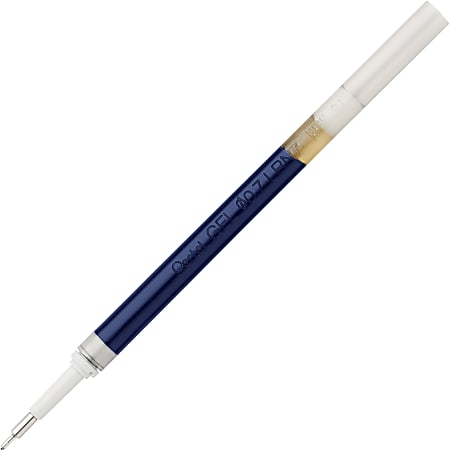 Pentel® EnerGel Retractable Liquid Gel Pen Refills, Needle Point, 0.7 mm, Blue Ink