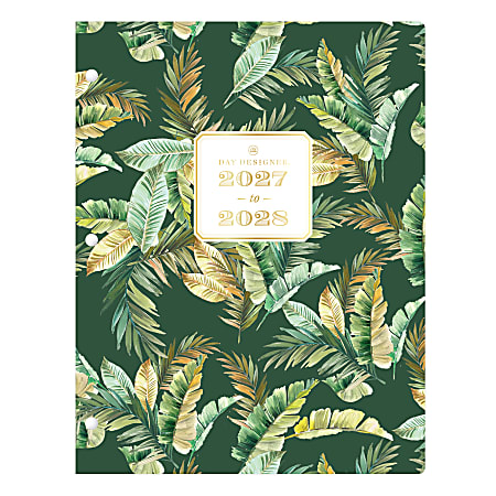 2027 Blue Sky Day Designer St. Bart's Monthly Planning Calendar, 8.5x11, 24-Month, Deluxe Edition, Jan 2027-Dec 2028, Qty 1