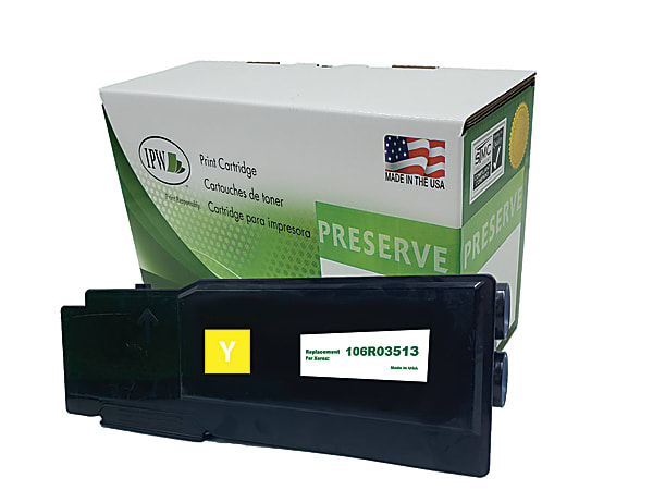 IPW Preserve Remanufactured Yellow High Yield Toner Cartridge Replacement For Xerox® 106R03513, 106R03513-R-O