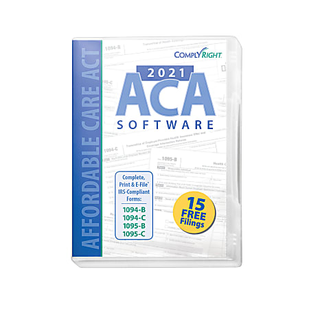 ComplyRight Affordable Care Act Tax Software, 2021, Windows®, Disc