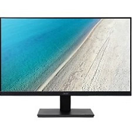 Acer V277 27" Class Full HD LCD Monitor - 16:9 - Black - 27" Viewable - In-plane Switching (IPS) Technology - LED Backlight - 1920 x 1080 - 16.7 Million Colors - Adaptive Sync - 250 Nit - 4 msGTG - 75 Hz Refresh Rate - HDMI - VGA