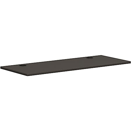 HON® Mod Worksurface, 1"H x 60"W x 24"D, Slate Teak