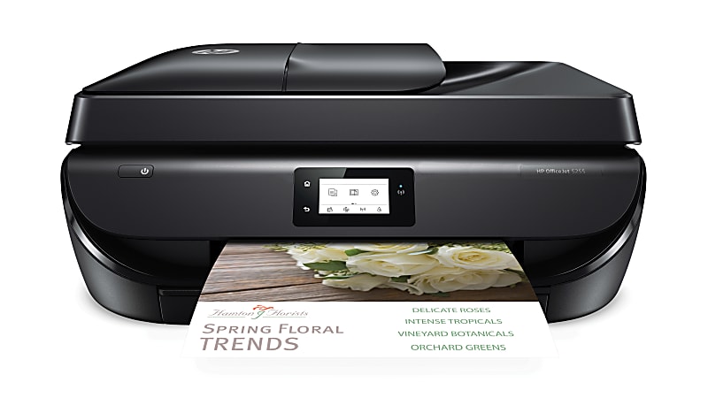 HP OfficeJet 5255 Wireless Inkjet All-In-One Color Printer