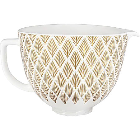 KitchenAid 4.8 L Gold Conifer Ceramic Bowl Mixer Bowl - ODP Business ...
