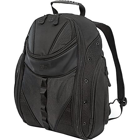 Black nylon 16 laptop sleeve