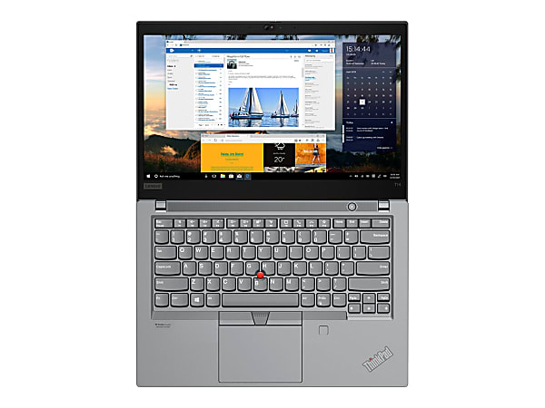 Lenovo ThinkPad T14 Gen 2 20XK - Ryzen 7 Pro 5850U / 1.9 GHz - Win 10 Pro 64-bit - Radeon Graphics - 16 GB RAM - 256 GB SSD TCG Opal Encryption 2, NVMe - 14" IPS touchscreen 1920 x 1080 (Full HD) - Wi-Fi 6 - storm gray - kbd: US