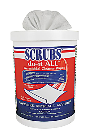 SCRUBS do-it ALL Germicidal Cleaning Wipes