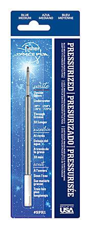 Fisher Space Pen Refill, Fine Point, 0.9 mm,