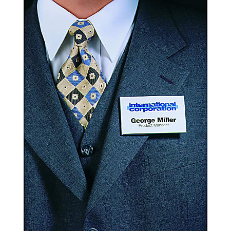 DURABLE CLICK FOLD Convex Magnetic Name Badge Holder - 2-1/8 DURABLE CLICK FOLD Convex Magnetic Name Badge Holder - 2-1/8