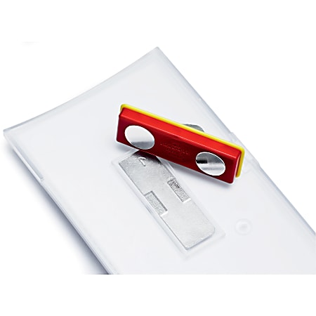 DURABLE CLICK FOLD Convex Magnetic Name Badge Holder - 2-1/8 DURABLE CLICK FOLD Convex Magnetic Name Badge Holder - 2-1/8