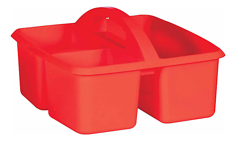 Teacher Created Resources Plastic Storage Caddy, Small Size, Assorted Colors