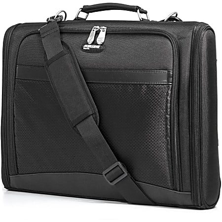 Mobile Edge Express Carrying Case (Briefcase) for 17" Notebook, Chromebook - Black - 1680D Ballistic Nylon Body - Shoulder Strap, Handle - 12.3" Height x 17.3" Width x 3" Depth