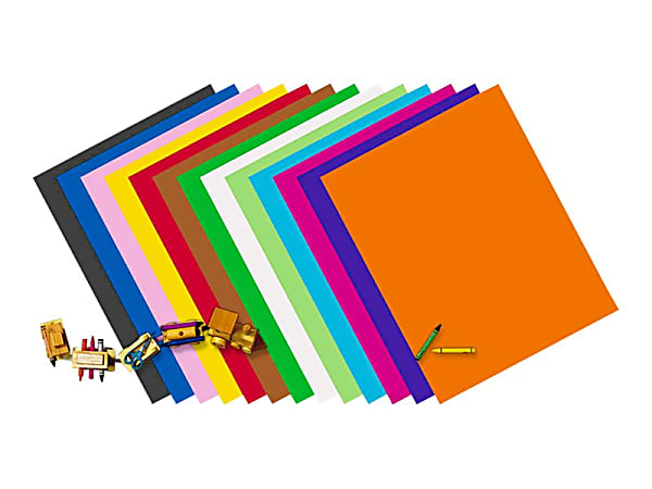 Pacon® Peacock® 100% Recycled Railroad Board, 22" x 28", 4-Ply, Dark Blue, Carton Of 25 Sheets