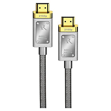 Acoustic Research 6ft Platinum Series HDMI Cable - 6 ft HDMI A/V Cable for Audio/Video Device, TV, Satellite Receiver - First End: 1 x HDMI Male Digital Audio/Video - Second End: 1 x HDMI Male Digital Audio/Video - Shielding - Gold Plated Connector