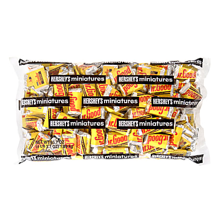 Hershey's® Miniatures, Mr. Goodbar, 4.1 Lb Bag